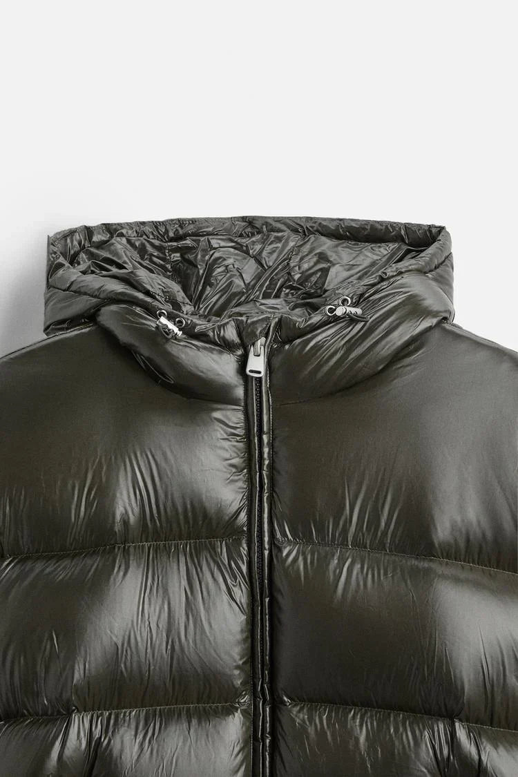 Crown & Concrete™ | Black Puffer Jacket