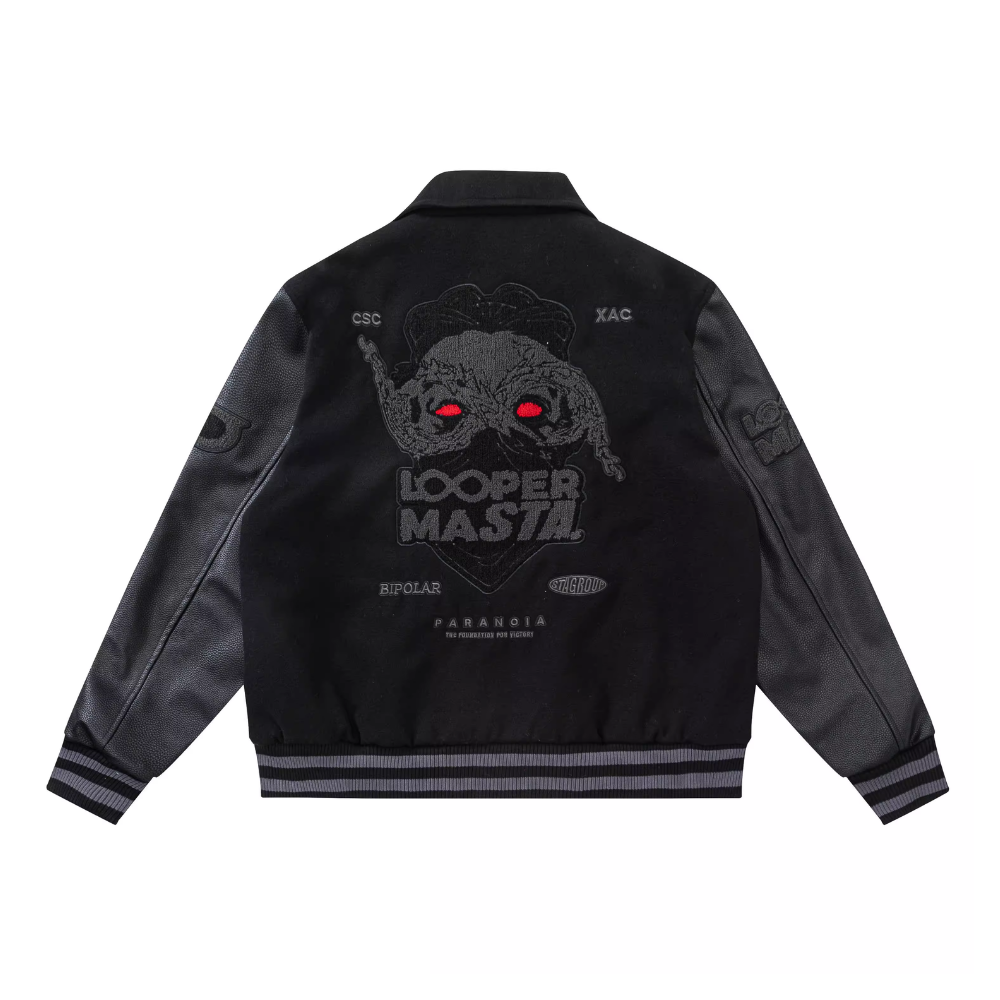 Crown & Concrete™ | Masked Embroidered Jacket