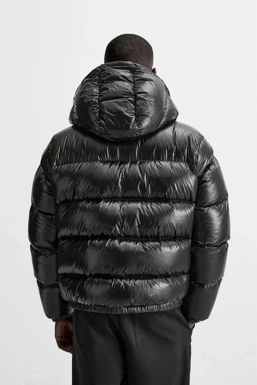 Crown & Concrete™ | Black Puffer Jacket